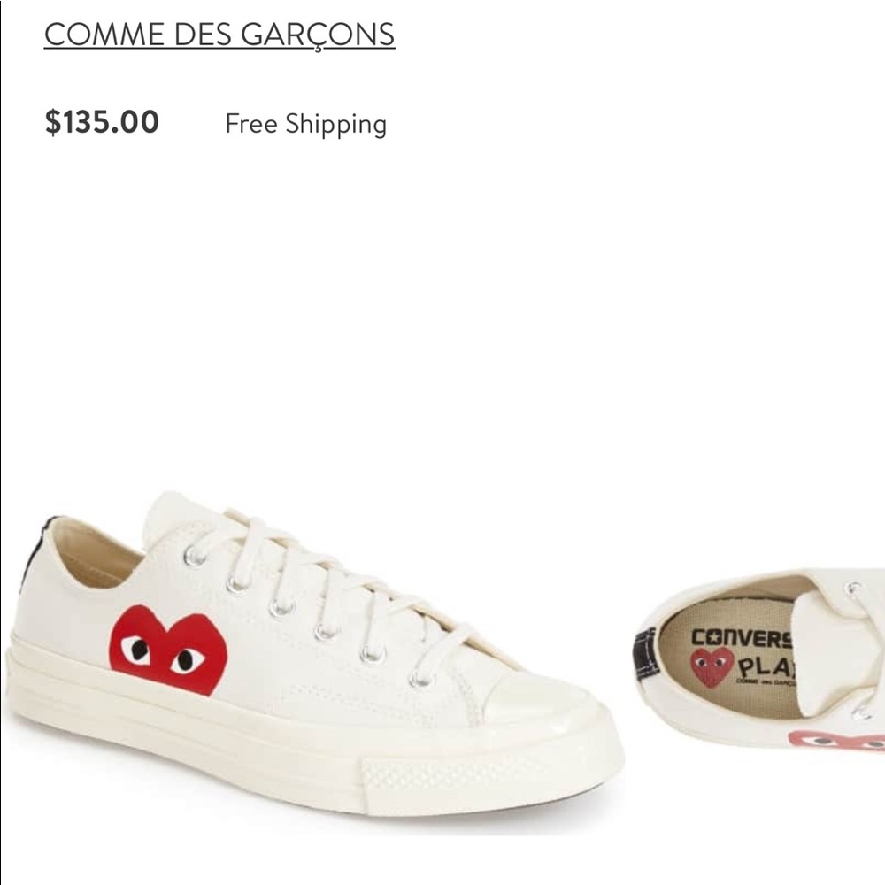 Comme des Garcon Converse